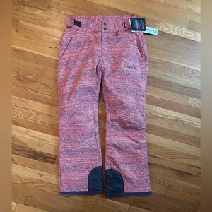 Arctix Women’s Snow Ski Pants Pink Aztec Large NWT